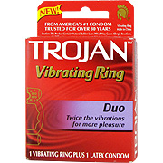 Trojan Duo Vibrating Ring - 