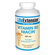 Vitamin B3 Niacin 500 mg - 