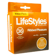 Lifestyles Ribbed Pleasure - 
