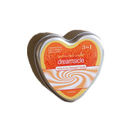 Dreamsicle Heart Candle - 
