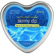 Skinny Dip Heart Candle - 
