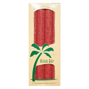 Burgundy Candle 9' Taper - 