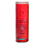 Red Candle Chakra Jar - 