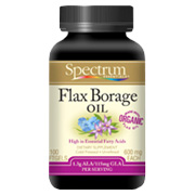 Organic Flax Borage Oil 600Mg - 