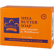 Shea Butter Soap With Lavender & Wildlfowers - 