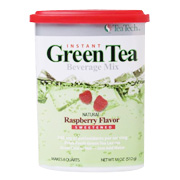 Instant Green Tea Beverage Mixes Raspberry Flavor - 