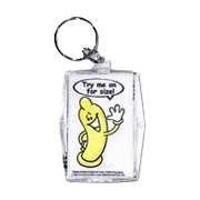 Keyper Keychains Condom 'Jimmy: Go ahead, Love Me and Leave Me!' - 