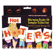 Hot Hooters Booby Oil Sampler - 