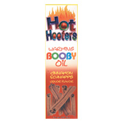 Cinnamon Schnapps Hot Hooters Booby Oil - 