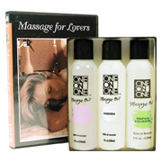 One On One Massage Oil Kit with DVD - 