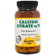 Calcium Citrate w/D -