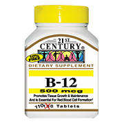 Vitamin B-12 500 mcg - 