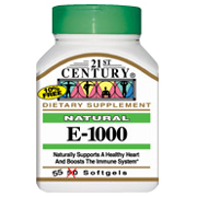 Vitamin E 1000 IU D-Alpha Natural - 