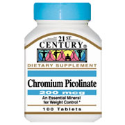 Chromium Picolinate 200 mcg - 