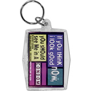 Keyper Keychains Condom 'If you think I look good now, you should see me in a condom' - 