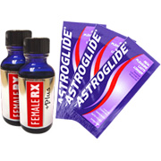 Buy 2 Female Rx +Plus & Get 3 Single Astroglide Personal Lubricant for FREE - 