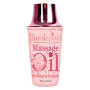 Think Pink Massage Oil Strawberry Daquiri - 