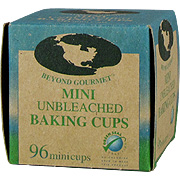 Unbleached Mini Baking Cups -