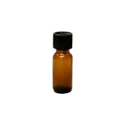 Amber Oil Bottle with Cap -