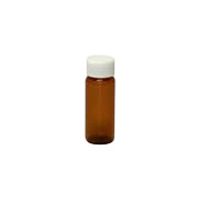 Amber Bottle with Cap -