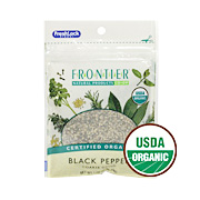 Black Pepper Coarse Grind Organic Pouch -