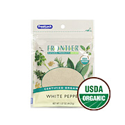 White Pepper Ground Organic Pouch - 