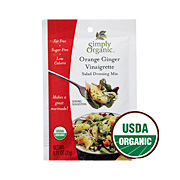 Simply Organic Orange Ginger Vinaigrette -
