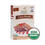 Simply Organic Cocoa Biscotti Mix -
