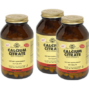 3 Bottles of Calcium Citrate with Vitamin D - 