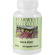Maca Root 500 mg Organic - 