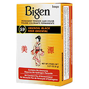 Bigen Hair Color Powder #59 Oriental Black - 