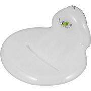 Inomata Leaf 2107 Soap Dish with Adhesive Disk Natural - 
