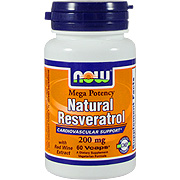 Natural Resveratrol Mega Potency 200 mg - 