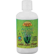 Organic Aloe Vera Juice Lemon Lime - 