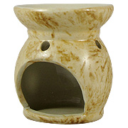 Ying Yang Round Base Ceramic Oil Burner - 