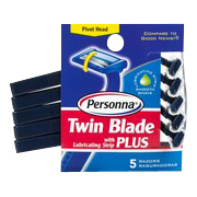 Twin Blade Plus Disposable Razor for Men - 