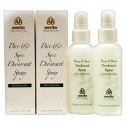 Pure & Sure Deodorant Spray with Aloe Vera Italian Breeze for Women - 