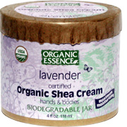Organic Shea Cream Lavender - 