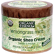 Organic Shea Cream Lemongrass - 