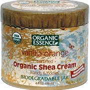 Organic Shea Cream Vanilla Orange - 