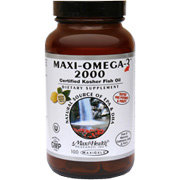 Maxi Omega 3 2000 Kosher Fish Oil Lemon Flavor - 