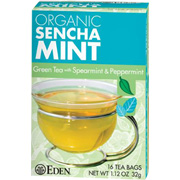 Organic Sencha Mint Green Tea - 