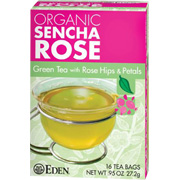 Organic Sencha Rose Green Tea - 