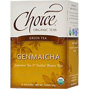 Organic Genmaich Green Tea with Roasted Brown Rise - 