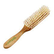 Natural Bristle Hairbrush Professional Wood Handle - 