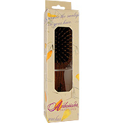 Hairbrush Ashwood Mens Rectangle Wood Pins - 
