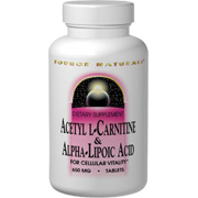 Acetyl L-Carnitine & Alpha-Lipoic Acid - 
