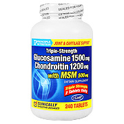 Triple Strength Glucosamine Chondroitin with MSM - 