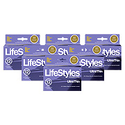 6 Pack Lifestyles Ultra Thin - 