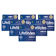 6 Pack Lifestyles Mega XL - 